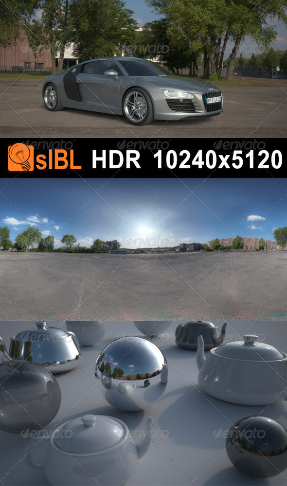 HDR 111 Parking Space 2 - 3DOcean Item for Sale