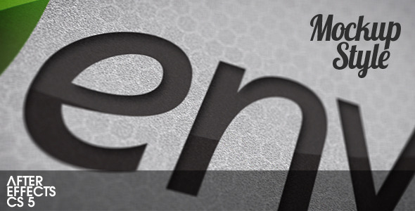After Effects Project - VideoHive Mockup Style 2376703 After Effects Project - VideoHive Mockup Style 2376703