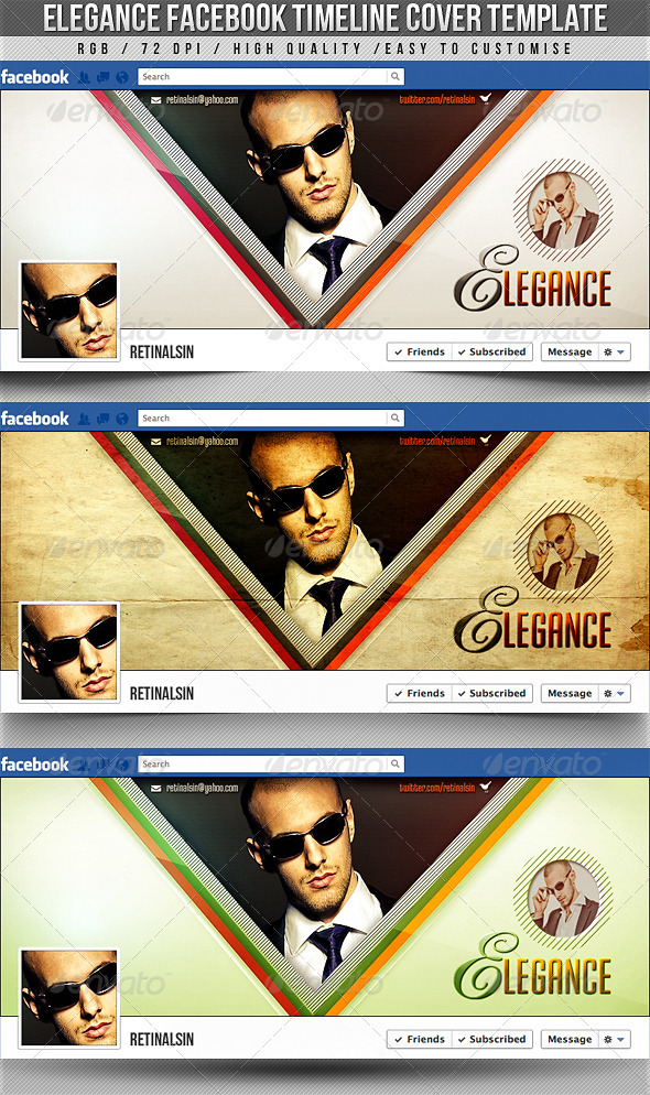 GraphicRiver Elegance Facebook Timeline Cover 2355625 GraphicRiver Elegance Facebook Timeline Cover 2355625