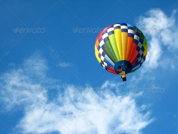 Hot Air Balloon - Stock Photo - Images