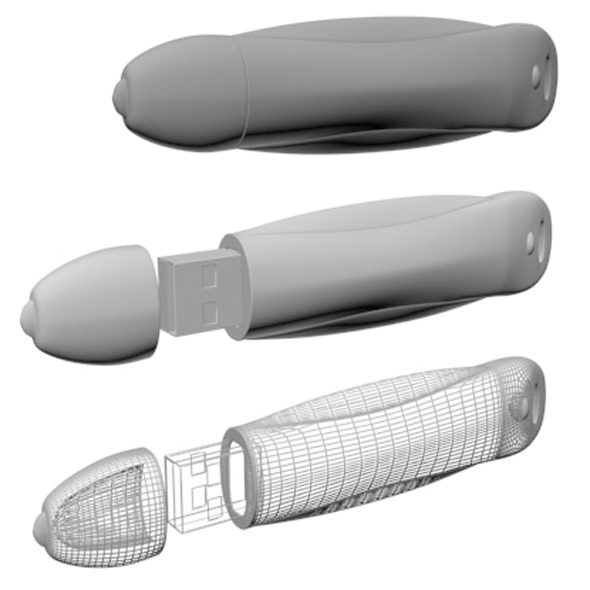 USB Flash Drive 02 - 3DOcean Item for Sale