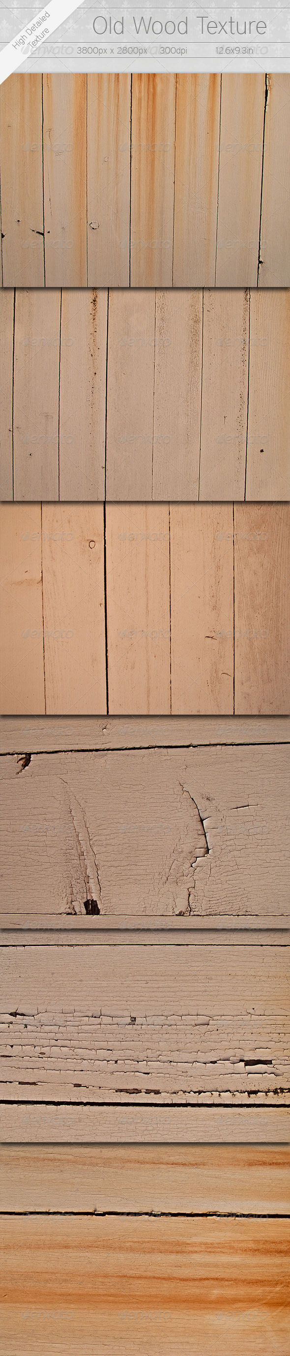 Old Wood Textures - Miscellaneous Textures / Fills / Patterns