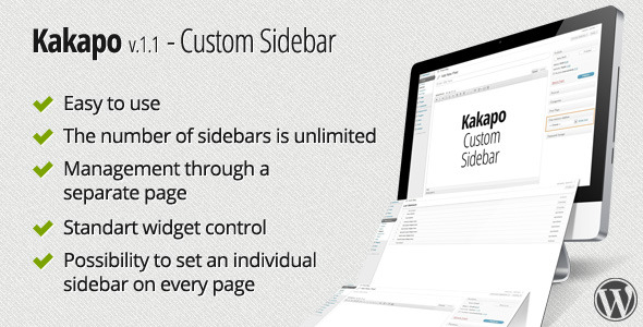 CodeCanyon Kakapo Custom Sidebar for every page 1500800 CodeCanyon Kakapo Custom Sidebar for every page 1500800