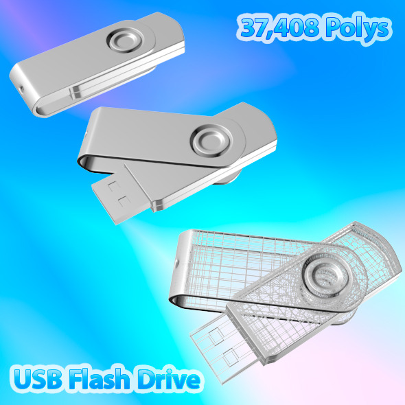 USB Flash Drive 03 - 3DOcean Item for Sale