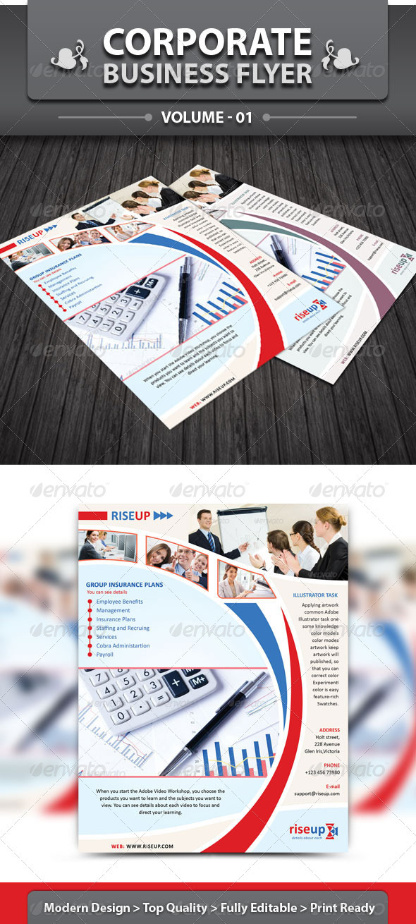 Corporate Business Flyer v1 - Corporate Flyers