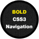 Bold CSS3 Navigation - CodeCanyon Item for Sale