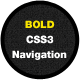 Bold<br/> CSS3 Navigation - CodeCanyon Item for Sale