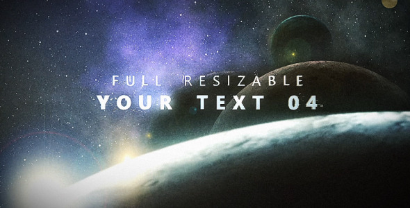 VideoHive Planetarium Titles 2423923 VideoHive Planetarium Titles 2423923