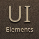 Simple UI Elements Simple UI Elements - GraphicRiver Item for Sale