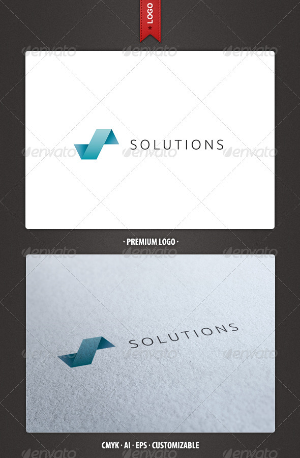 Solutions - Abstract Logo Template - Abstract Logo Templates