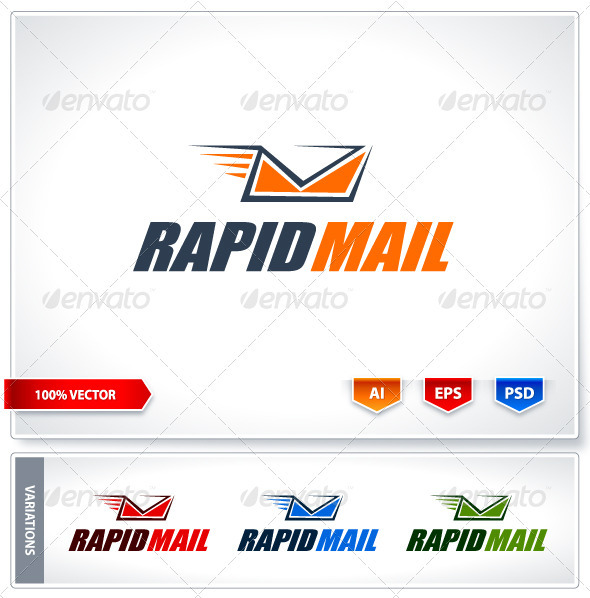 GraphicRiver Rapid mail logo template 2440432 GraphicRiver Rapid mail logo template 2440432