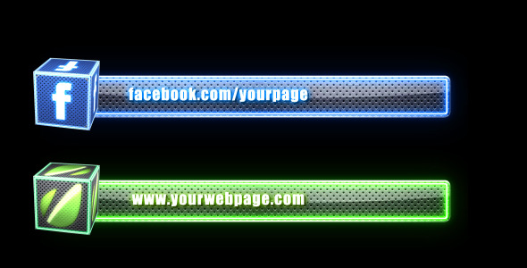 VideoHive Social Media Lower Third Pack 2 2452079 VideoHive Social Media Lower Third Pack 2 2452079