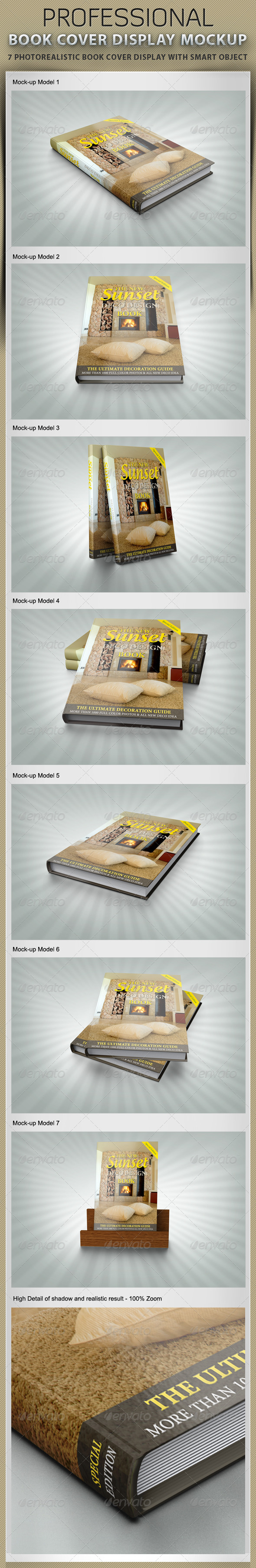 GraphicRiver Book Cover Display Mockup 2461057 GraphicRiver Book Cover Display Mockup 2461057