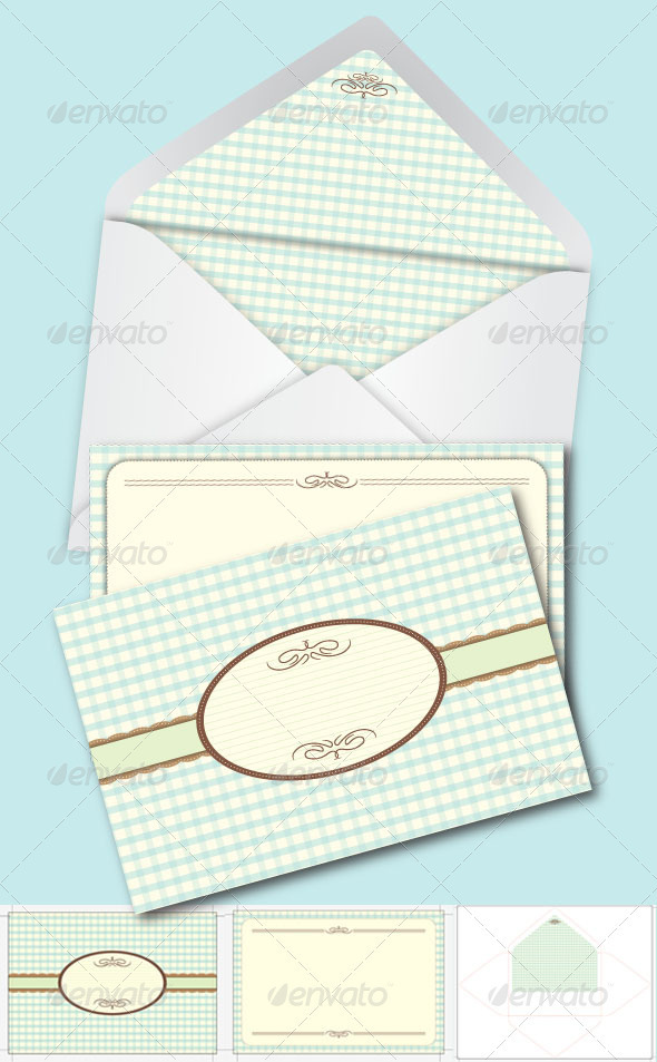 Card and Envelope - Weddings Cards & Invites