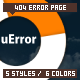 uError - Custom Error Page - ThemeForest Item for Sale