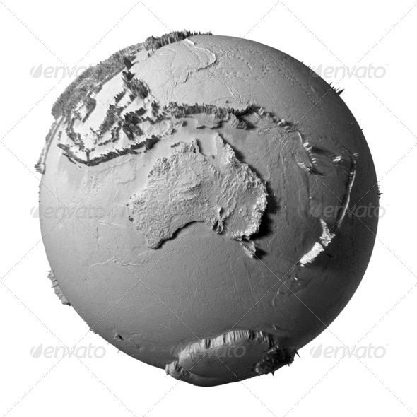 gray globe