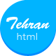 Tehran - Clean and Powerful HTML Template - ThemeForest Item for Sale