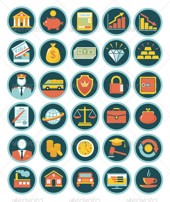 GraphicRiver Finance 30 Icons 2487734 GraphicRiver Finance 30 Icons 2487734