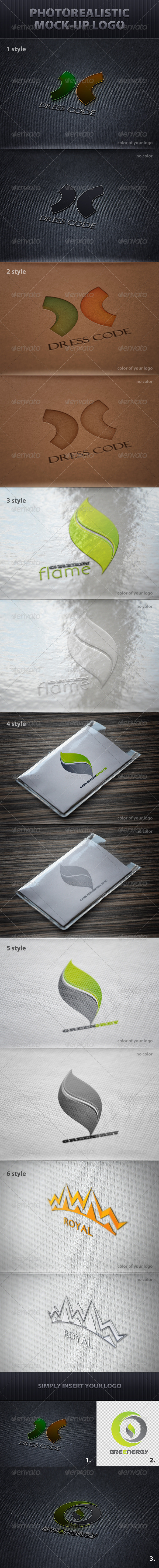 GraphicRiver Photorealistic Mock-Up Logo 2491273 GraphicRiver Photorealistic Mock-Up Logo 2491273