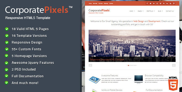 ThemeForest CorporatePixels Responsive HTML5 Template 2502483 ThemeForest CorporatePixels Responsive HTML5 Template 2502483