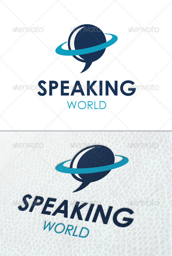 Speaking World - Symbols Logo Templates