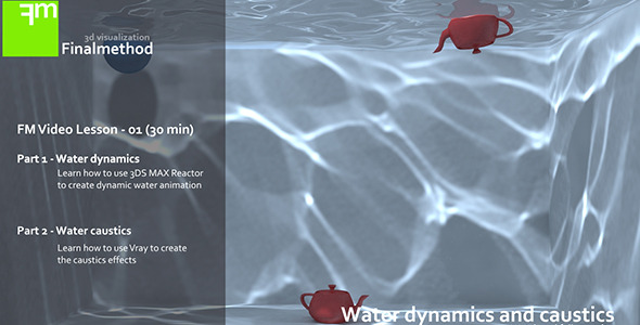 TutsPlus Water Caustics in 3D Studio Max & Vray 283455 TutsPlus Water Caustics in 3D Studio Max & Vray 283455