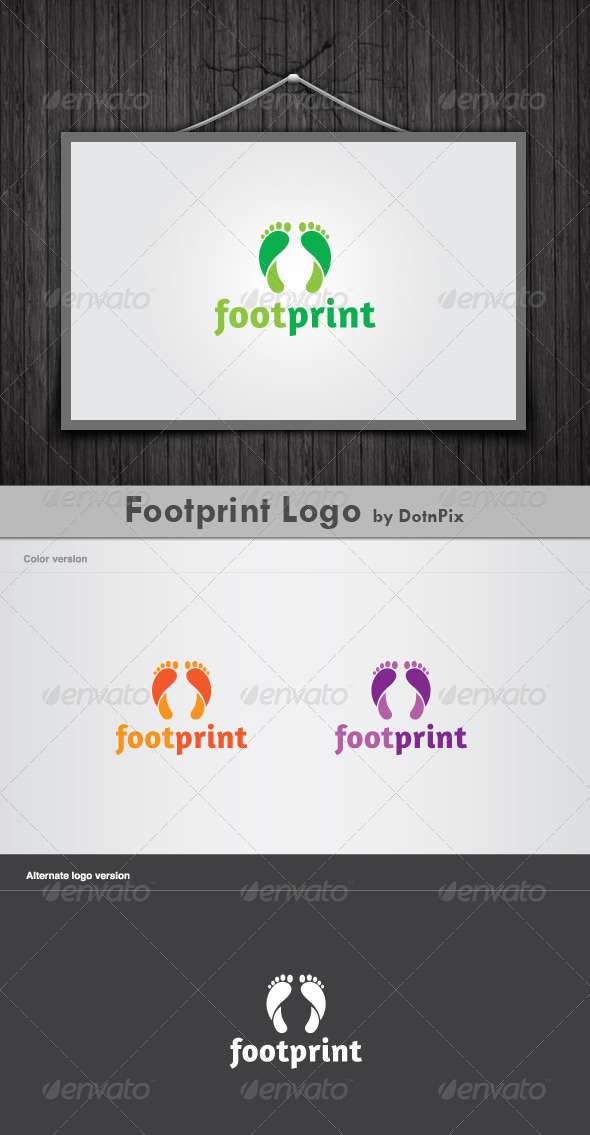 Footprint Logo - Nature Logo Templates