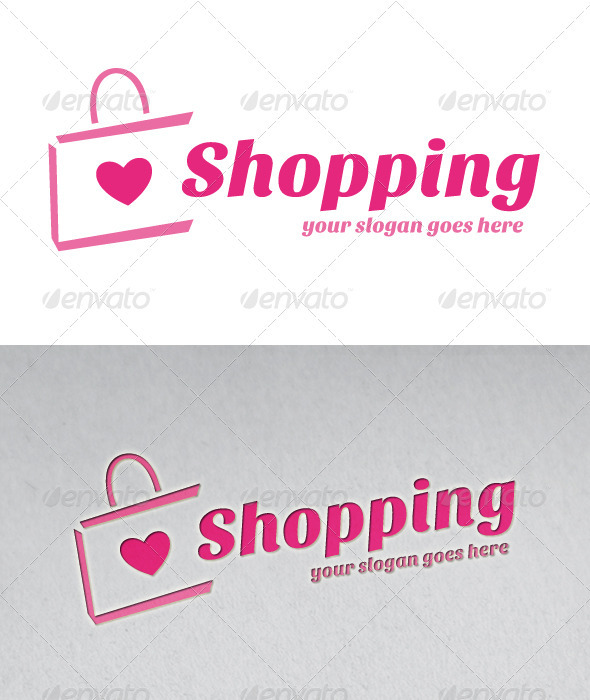 Love Shopping Logo - Symbols Logo Templates