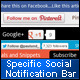 Specific Social Notification Bar Specific Social Notification Bar - CodeCanyon Item for Sale