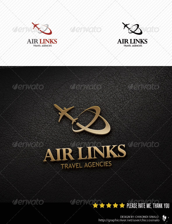 Air Links Logo Template - Abstract Logo Templates