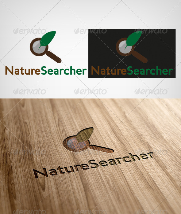 Nature Searcher - Nature Logo Templates