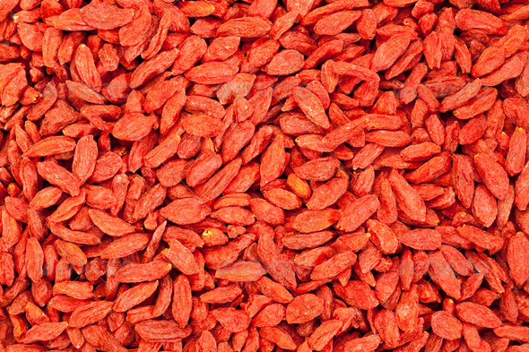 dried Tibetan goji berries - Stock Photo - Images
