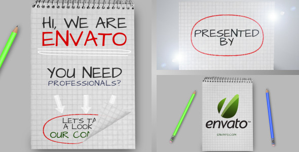 After Effects Project - VideoHive Notes Promotion& Bonus Intro 2515077 After Effects Project - VideoHive Notes Promotion& Bonus Intro 2515077