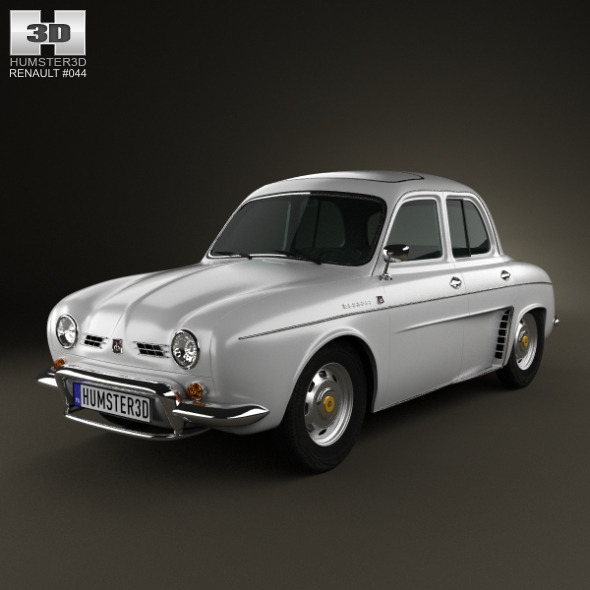 Renault Ondine (Dauphine) 1956-1967 - 3DOcean Item for Sale
