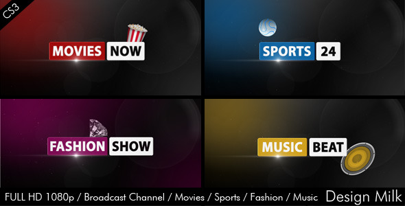 After Effects Project - VideoHive Broadcast Channel Movies Sports Fashion Music 2558299 After Effects Project - VideoHive Broadcast Channel Movies Sports Fashion Music 2558299