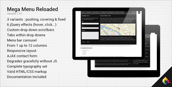 CodeCanyon Mega Menu Reloaded 1593152 CodeCanyon Mega Menu Reloaded 1593152