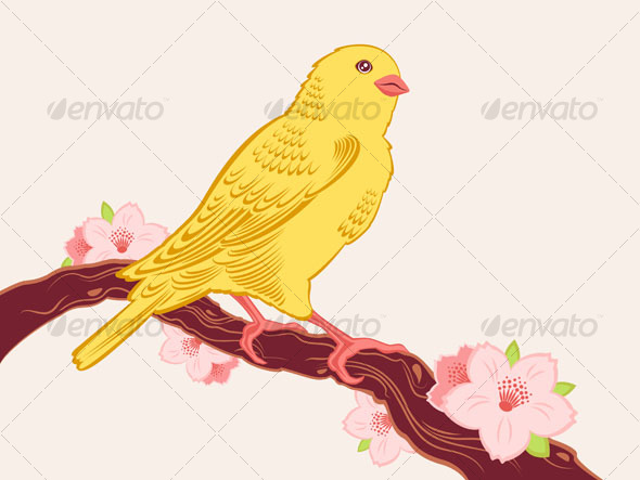 Symbol of spring - Animals Characters
