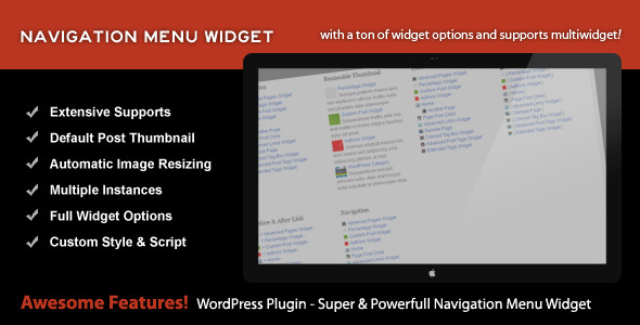 CodeCanyon Navigation Menu Widget 670974 CodeCanyon Navigation Menu Widget 670974