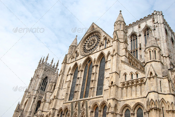 York Minster South View - Stock Photo - Images