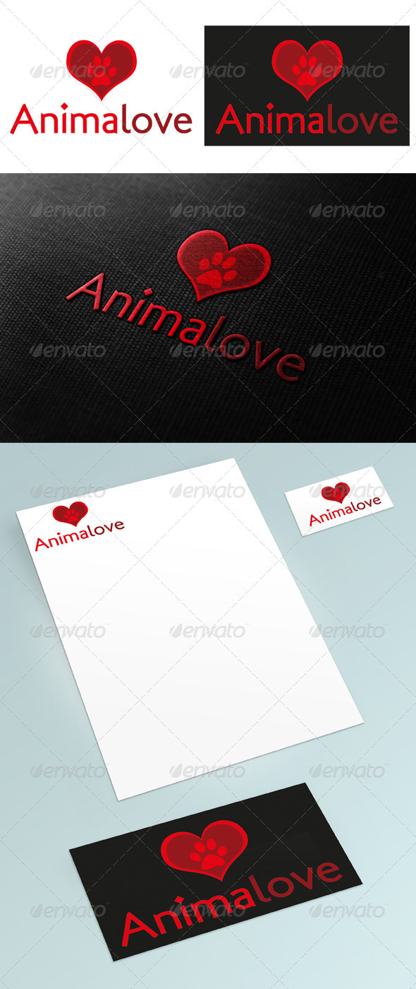Animalove Logo - Animals Logo Templates