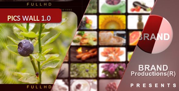 VideoHive Pics Footage Wall 2575663 VideoHive Pics Footage Wall 2575663