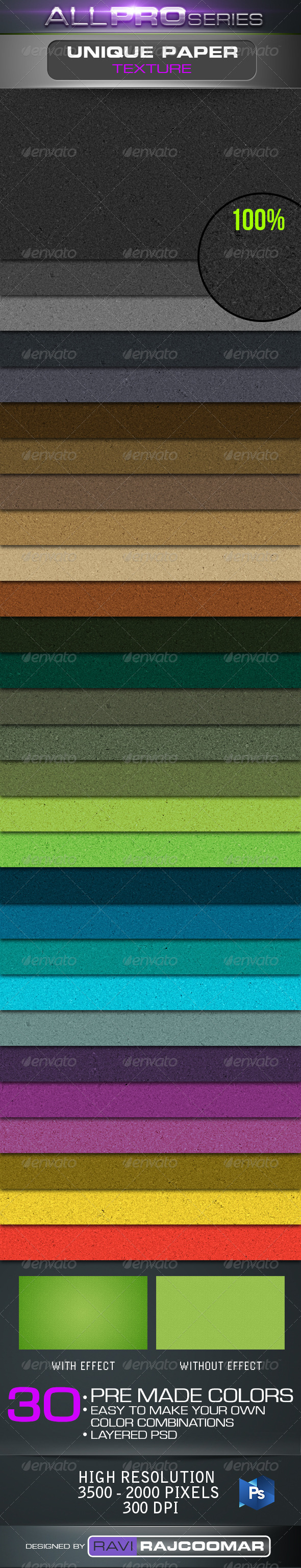 Unique Paper Texture - Patterns Backgrounds