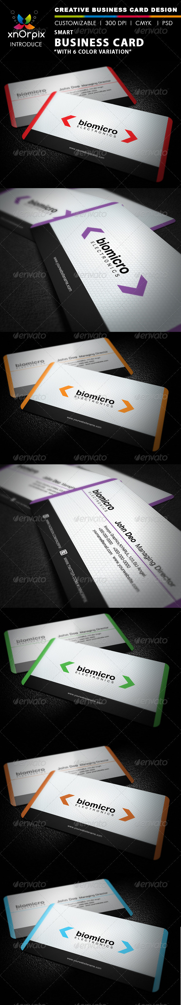 GraphicRiver Smart Business Card 2580182 GraphicRiver Smart Business Card 2580182