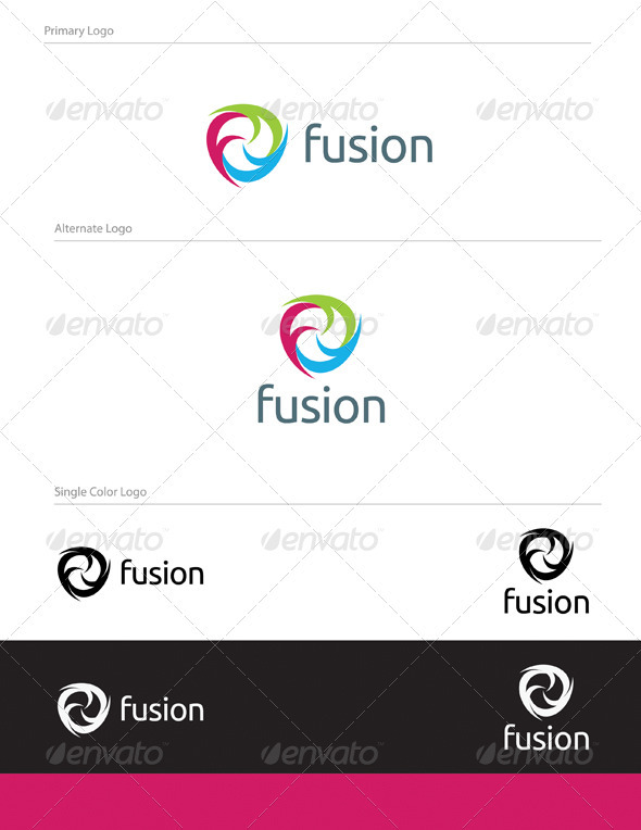GraphicRiver Abstract Fusion Logo Design ABS-031 2581123 GraphicRiver Abstract Fusion Logo Design ABS-031 2581123