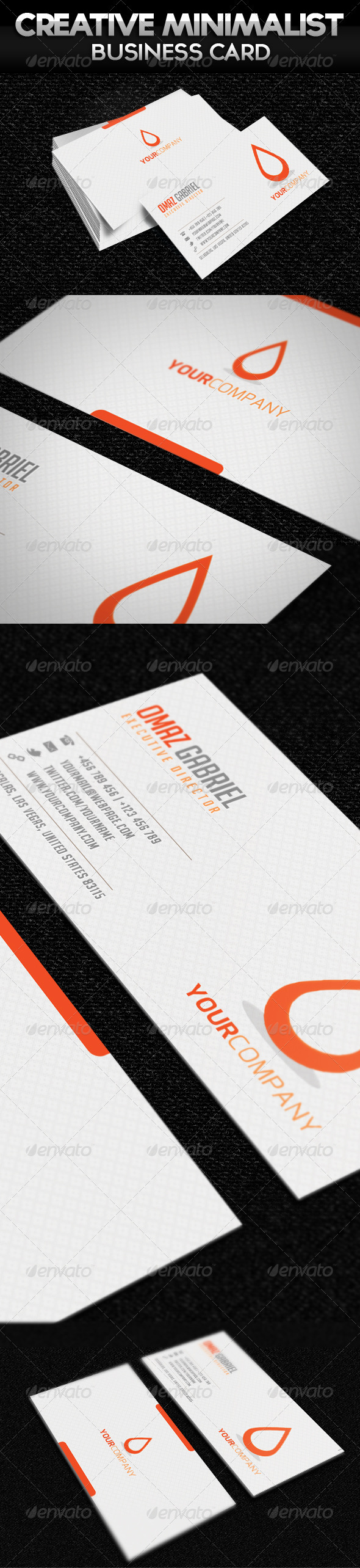 GraphicRiver Creative Minimalist Business Card 2581130 GraphicRiver Creative Minimalist Business Card 2581130