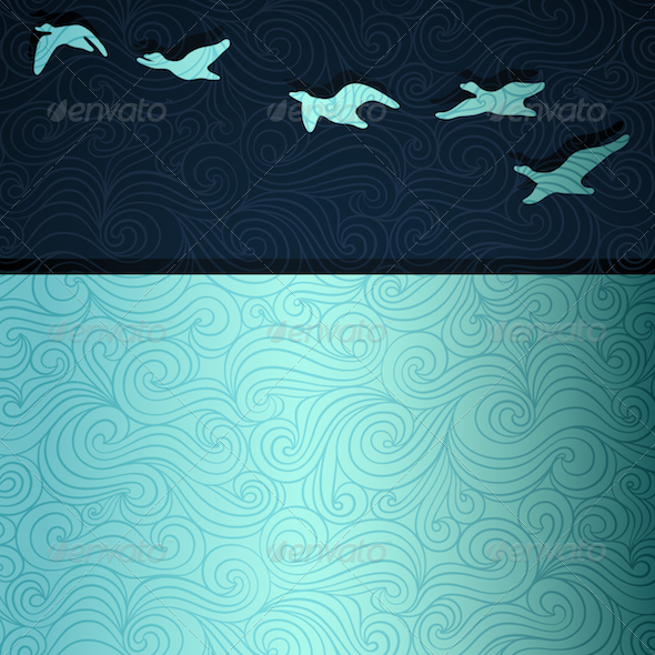 Flying Geese - Nature Conceptual
