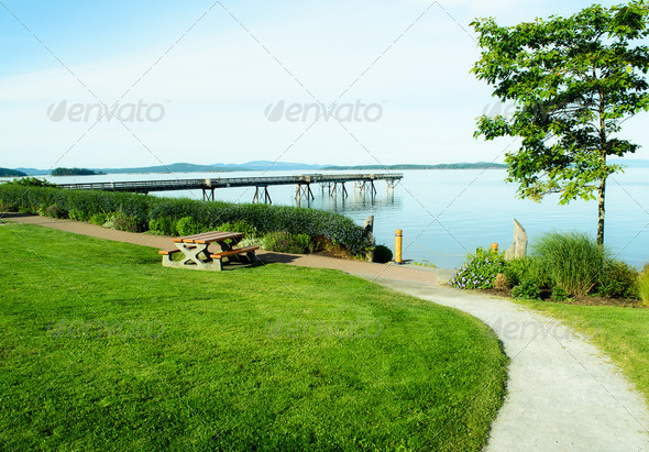 Sidney pier - Stock Photo - Images