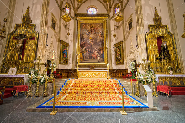 Iglesia de San Jeronimo El Real Interior - Stock Photo - Images