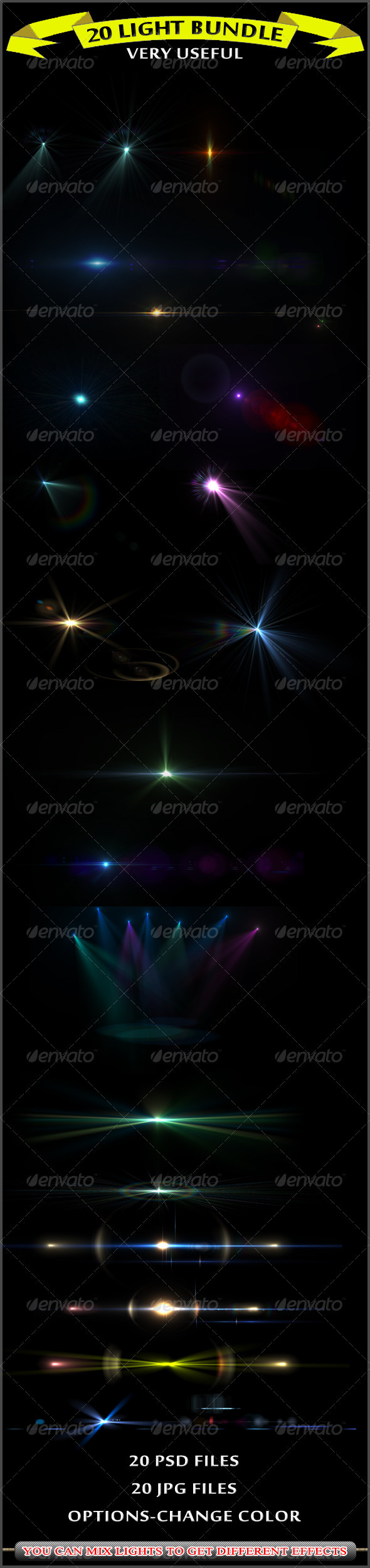 20 Lights - Decorative Graphics