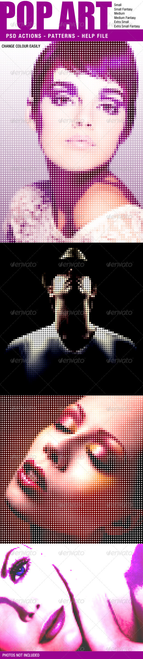 Pop Art Style - Actions Photoshop